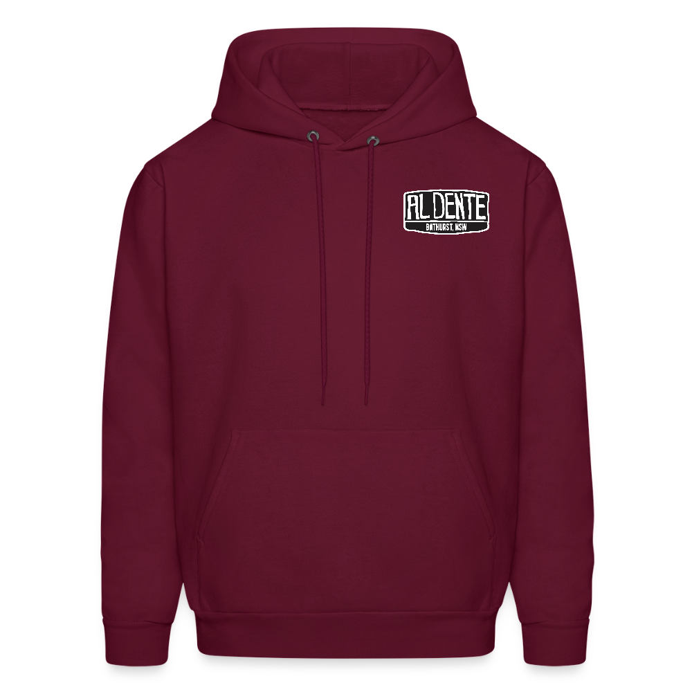 Al Dente's Hoodie - burgundy
